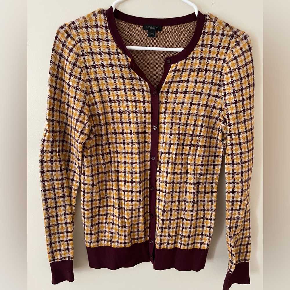 Ann Taylor Factory button up cardigan
